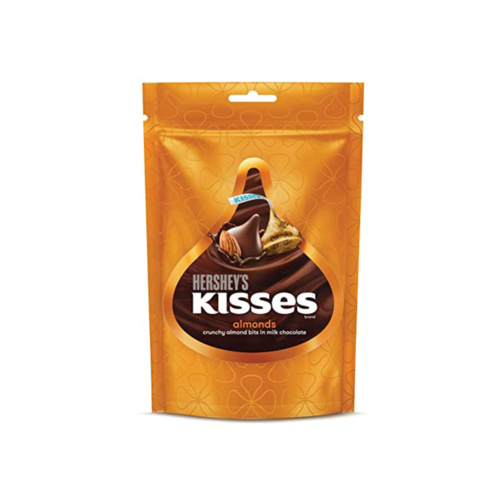 Hersheys Kisses - Almonds Chocolate(ഹെർഷീസ് കിസ്സെസ് - ബദാം ചോക്ലേറ്റ്) - 36gm