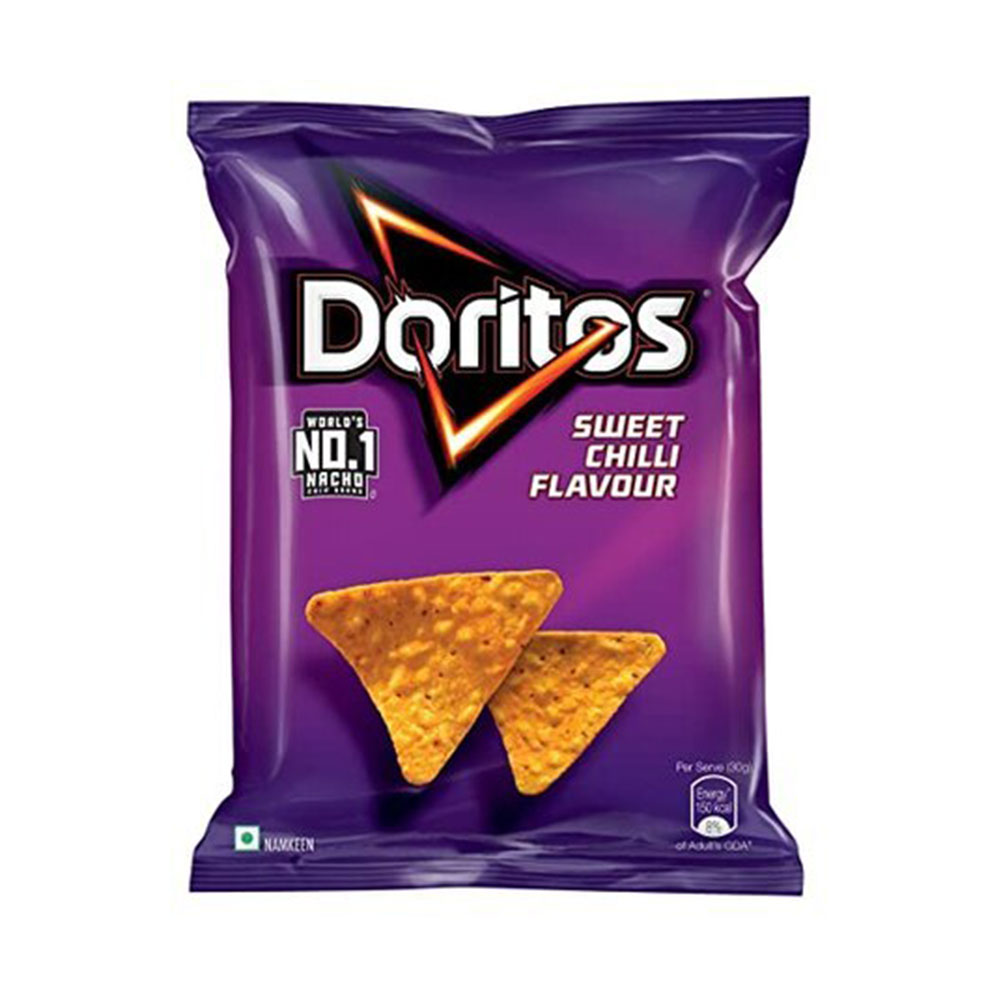 Doritos Chips - Chilli(ഡോറിട്ടോസ് ചിപ്സ് - ചില്ലി) - Rs 30