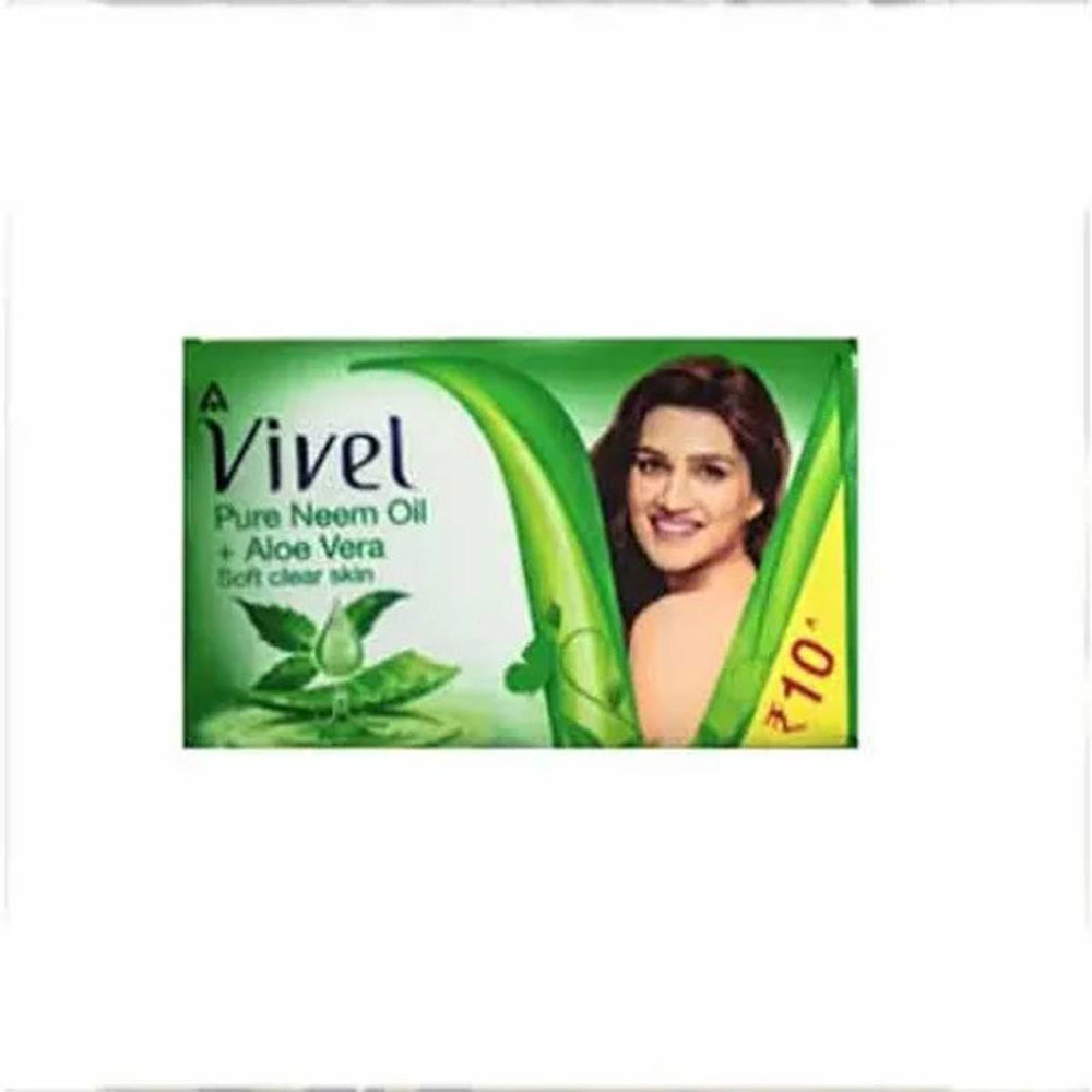 VIVEL SOAP PURE NEEM OIL(വിവേൽ സോപ്പ് പ്യുവർ നീം ഓയിൽ  ) - 42 GM