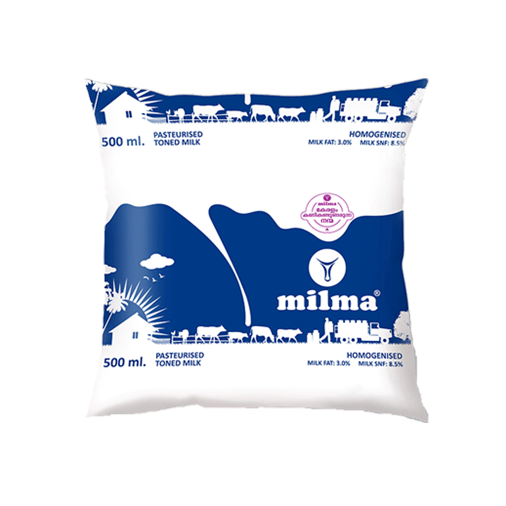 Milma Milk(മിൽമ മിൽക്ക്) - 500ml